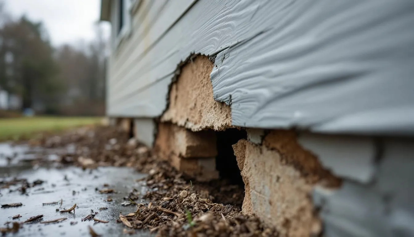 Foundation Settlement & Sinking