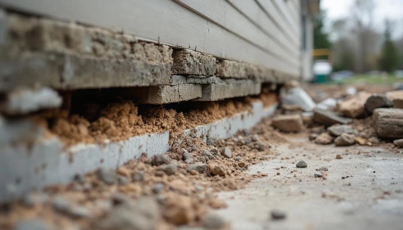 Pier & Beam Foundation Failure